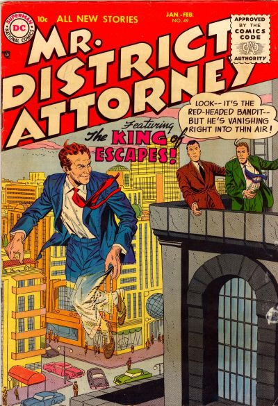 Cover for Mr. District Attorney (DC, 1948 series) #49