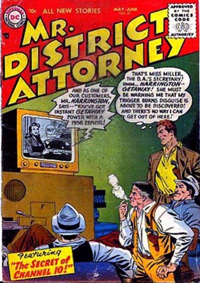 Cover for Mr. District Attorney (DC, 1948 series) #51