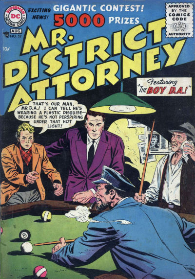 Cover for Mr. District Attorney (DC, 1948 series) #52