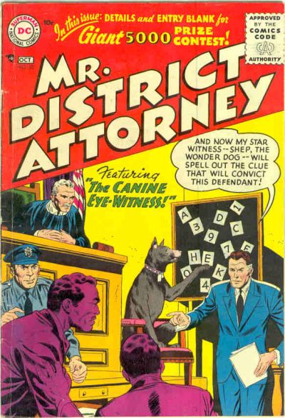 Cover for Mr. District Attorney (DC, 1948 series) #53