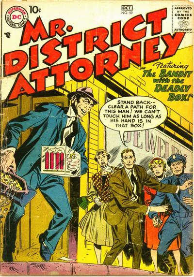 Cover for Mr. District Attorney (DC, 1948 series) #59