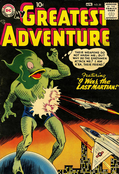 Cover for My Greatest Adventure (DC, 1955 series) #20