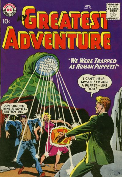 Cover for My Greatest Adventure (DC, 1955 series) #30