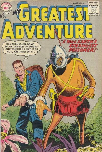 Cover for My Greatest Adventure (DC, 1955 series) #34