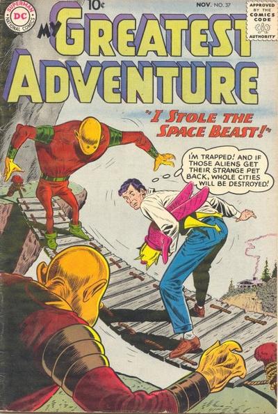 Cover for My Greatest Adventure (DC, 1955 series) #37