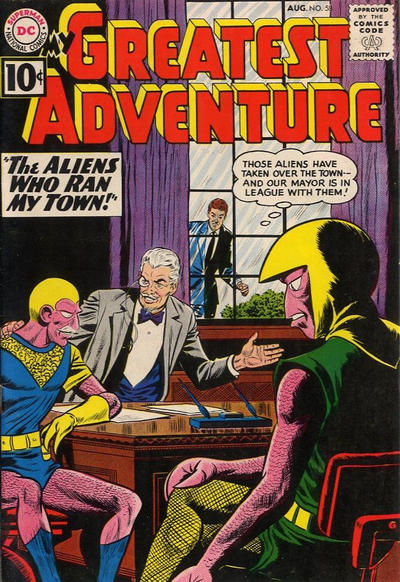 Cover for My Greatest Adventure (DC, 1955 series) #58