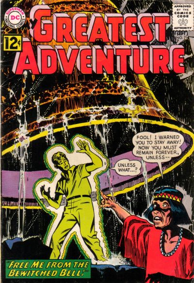 Cover for My Greatest Adventure (DC, 1955 series) #71