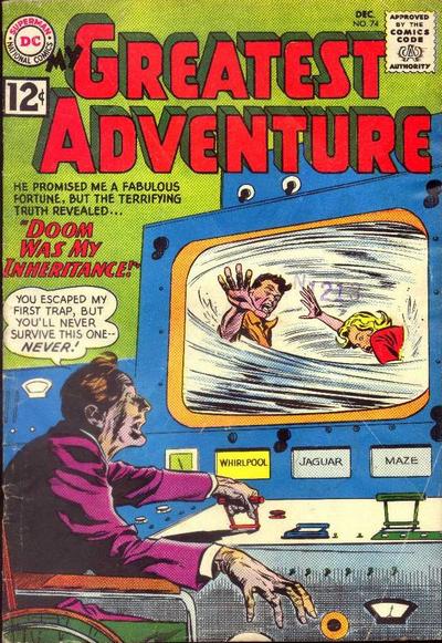 Cover for My Greatest Adventure (DC, 1955 series) #74