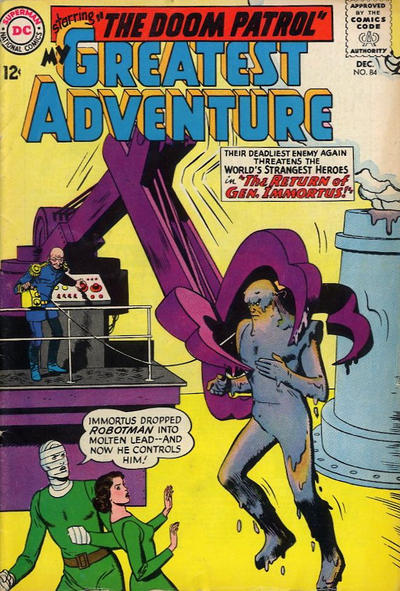 Cover for My Greatest Adventure (DC, 1955 series) #84