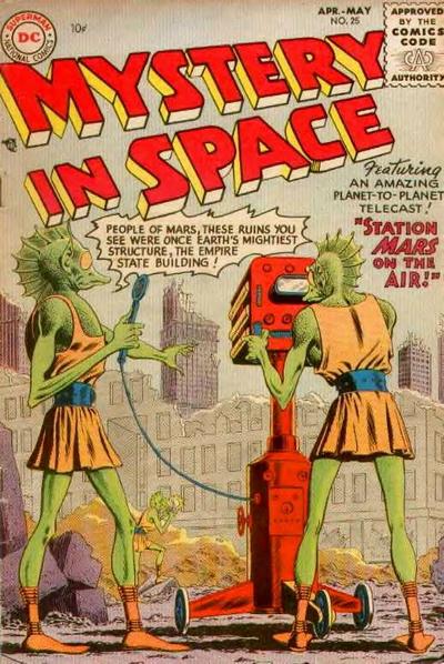 Cover for Mystery in Space (DC, 1951 series) #25