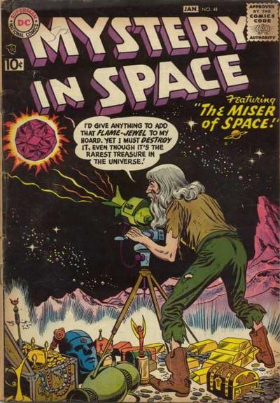 Cover for Mystery in Space (DC, 1951 series) #41
