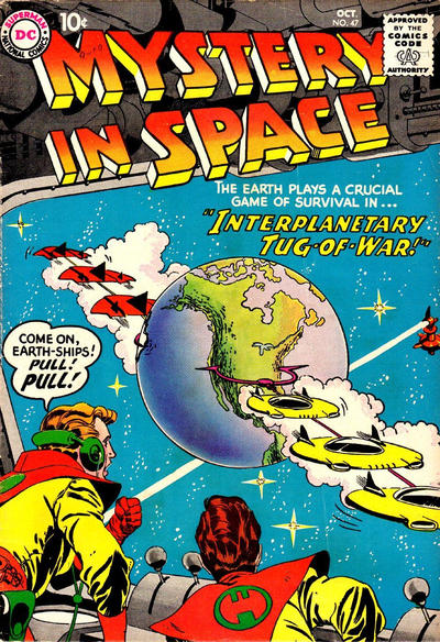 Cover for Mystery in Space (DC, 1951 series) #47