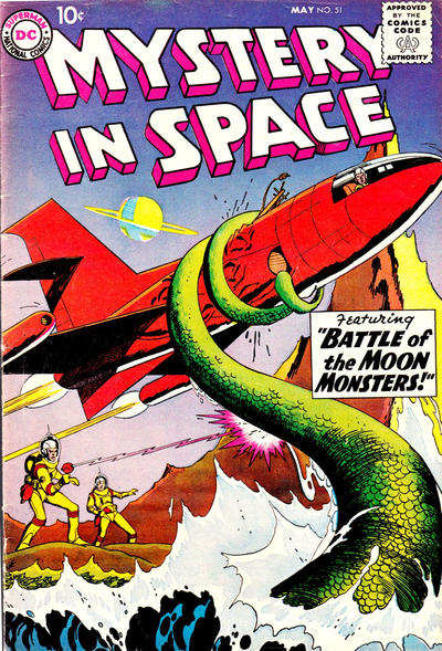 Cover for Mystery in Space (DC, 1951 series) #51