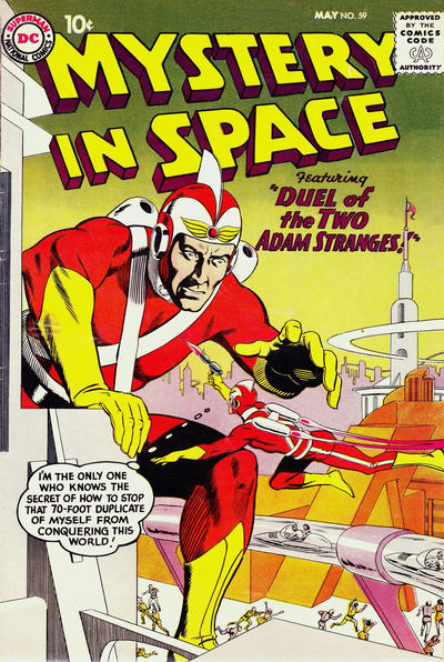 Cover for Mystery in Space (DC, 1951 series) #59