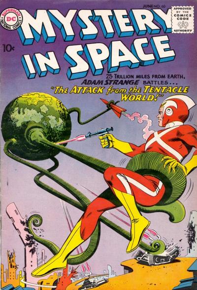 Cover for Mystery in Space (DC, 1951 series) #60