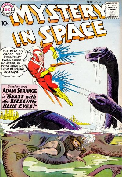 Cover for Mystery in Space (DC, 1951 series) #62