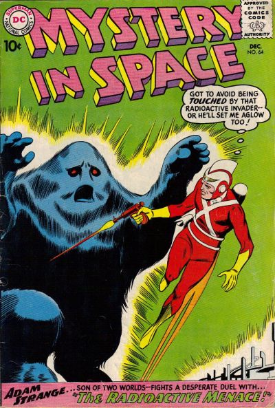 Cover for Mystery in Space (DC, 1951 series) #64