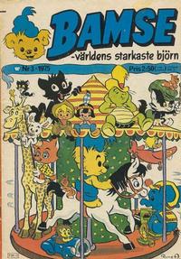 Cover Thumbnail for Bamse (Williams Förlags AB, 1973 series) #3/1975