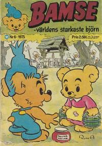 Cover Thumbnail for Bamse (Williams Förlags AB, 1973 series) #6/1975