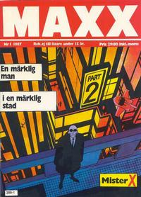 Cover Thumbnail for Maxx (Epix, 1986 series) #1/1987