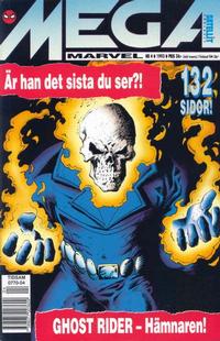 Cover Thumbnail for Mega Marvel (SatellitFörlaget, 1992 series) #4/1993 - Ghost Rider