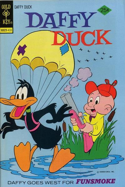 Cover for Daffy Duck (Western, 1962 series) #90 [Gold Key]