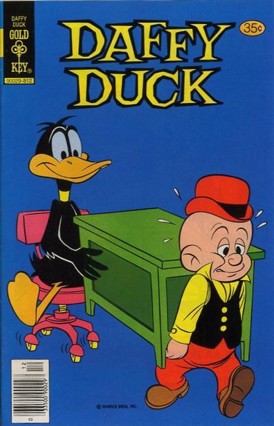 Cover for Daffy Duck (Western, 1962 series) #119 [Gold Key]