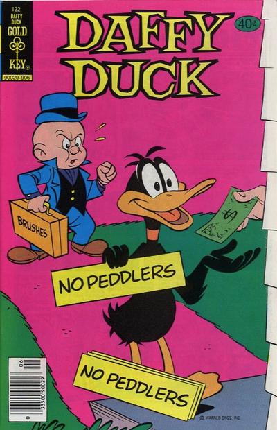 Cover for Daffy Duck (Western, 1962 series) #122 [Gold Key]