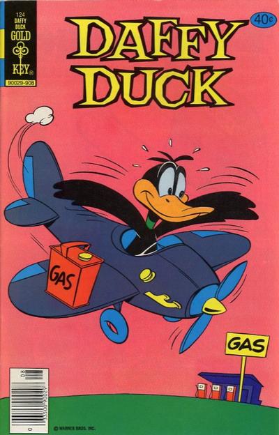 Cover for Daffy Duck (Western, 1962 series) #124 [Gold Key]