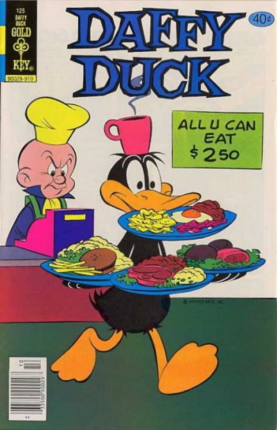 Cover for Daffy Duck (Western, 1962 series) #125