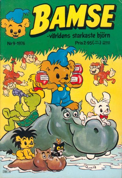 Cover for Bamse (Semic, 1976 series) #9/1976
