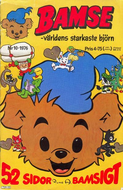 Cover for Bamse (Semic, 1976 series) #10/1976