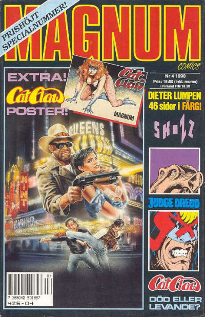 Cover for Magnum Comics (Atlantic Förlags AB, 1990 series) #4/1990