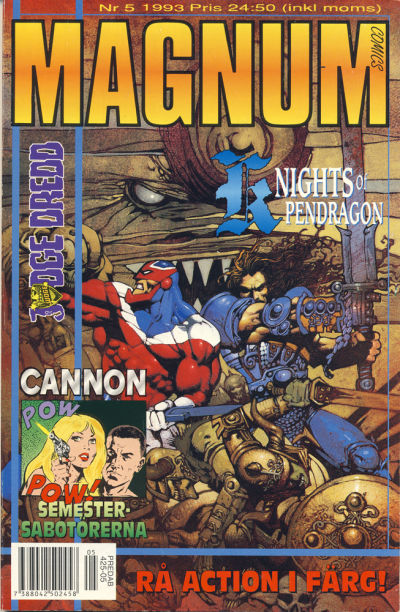 Cover for Magnum Comics (Atlantic Förlags AB, 1990 series) #5/1993