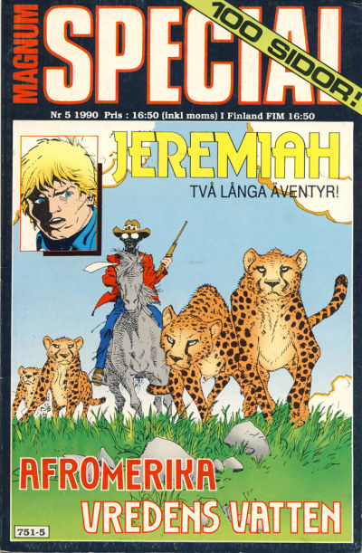 Cover for Magnum Special (Atlantic Förlags AB, 1989 series) #5/1990