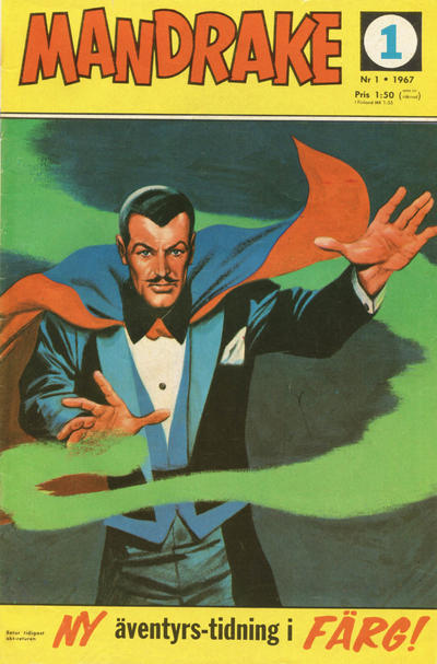 Cover for Mandrake (Semic, 1967 series) #1/1967
