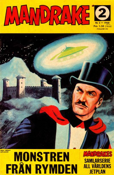 Cover for Mandrake (Semic, 1967 series) #2/1968