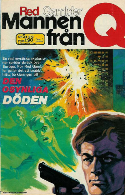 Cover for Mannen från Q (Semic, 1973 series) #5/1973
