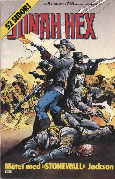Cover for Jonah Hex (Semic, 1985 series) #5/1985
