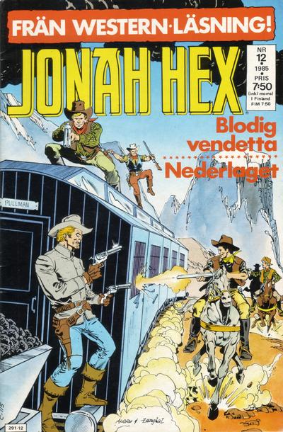 Cover for Jonah Hex (Semic, 1985 series) #12/1985