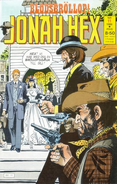 Cover for Jonah Hex (Semic, 1985 series) #11/1986