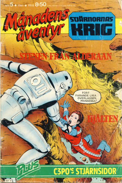 Cover for Månadens äventyr (Semic, 1985 series) #5/1986
