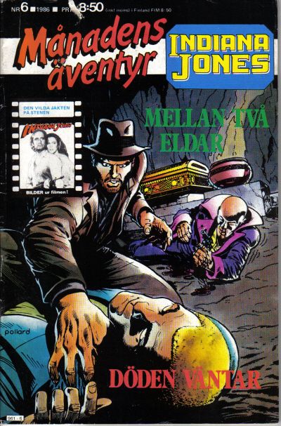 Cover for Månadens äventyr (Semic, 1985 series) #6/1986