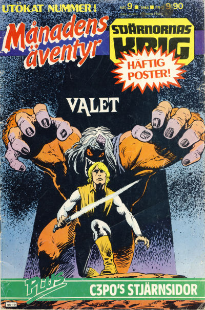 Cover for Månadens äventyr (Semic, 1985 series) #9/1986