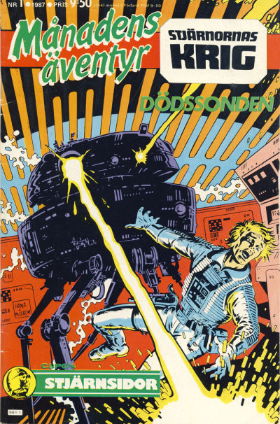 Cover for Månadens äventyr (Semic, 1985 series) #1/1987