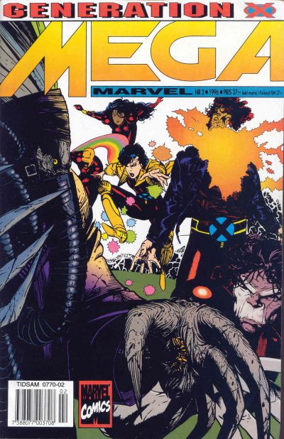 Cover for Mega Marvel (Semic, 1996 series) #2/1996 - Generation X