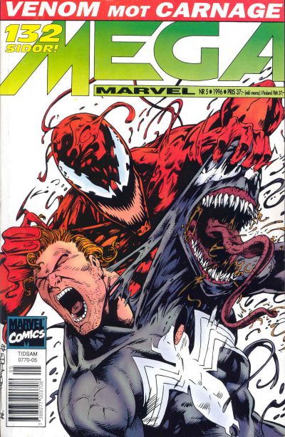 Cover for Mega Marvel (Semic, 1996 series) #5/1996 - Venom mot Carnage