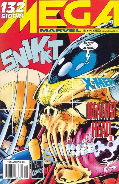Cover for Mega Marvel (Semic, 1996 series) #6/1996