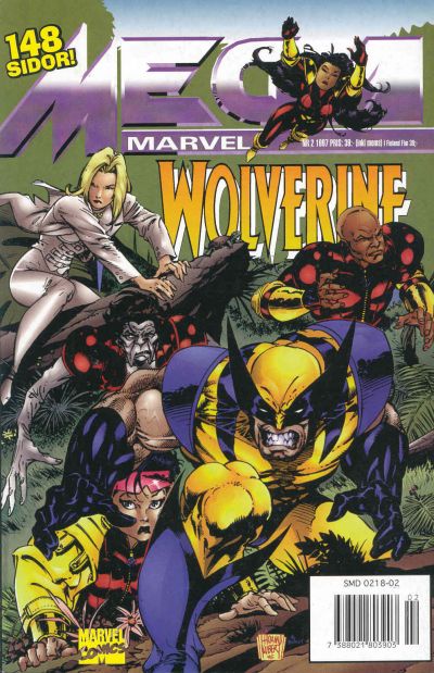 Cover for Mega Marvel (Semic, 1996 series) #2/1997