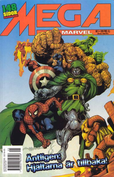 Cover for Mega Marvel (Egmont, 1997 series) #5/1999